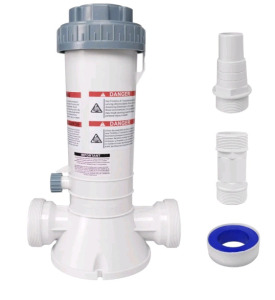 (1) YSMJ CL 100 In-Line Automatic Chlorinator W/Fixed Base for Above and inground Pool
