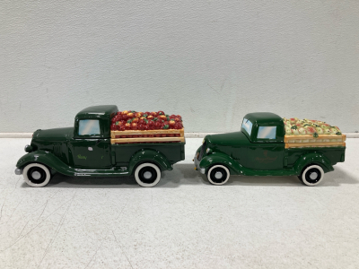 (2) Antique Harry & David Cookie Jars