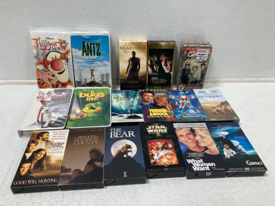 (18) VHS Tapes