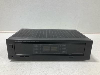 Vintage Kenwood Stereo Power Amplifier KM-107