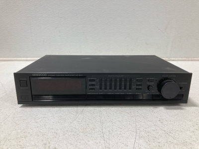 Vintage Kenwood Stereo Control Amplifier KC-207