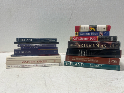 Assorted Books- Travel Books