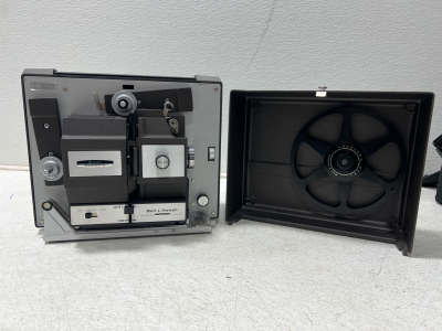 Bell & Howell Autoload Dual 8mm Reg & Super 8 Movie Projector, Model 456A