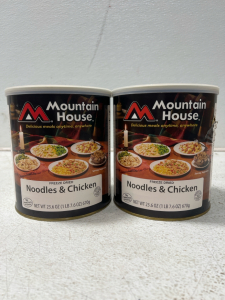(2) 23.6 OZ Freeze Dried Noodles And Chicken- Unopened- Brand New