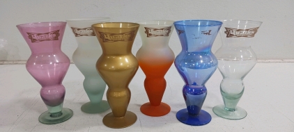(6) Quark's Bar & Restaurant Collectible Glasses - Assorted Colors
