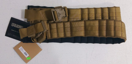 (2) Blackhawk Padded Patrol Belts & Pads - Large STRIKE 46"-52"