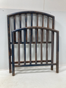 Vintage Metal Twin Bed Head/Foot Board