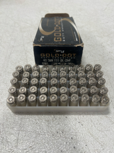 (1) Gold Dot Duty Ammunition Speer LE Law Enforcement 50 High-Performance Cartridges