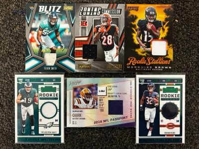 Uniform Material NFL Cards