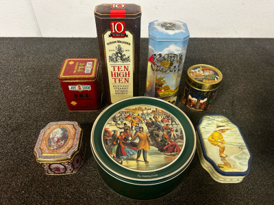 Vintage Collection Tin Containers