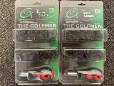 (2) Packs Of The Terra Cleats