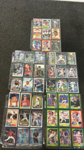 MLB &lsquo;90 Score Cards, Topps Cards