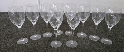(10) Wine Glasses