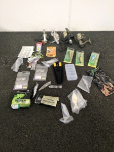 Fishing Reels, Bait, and More