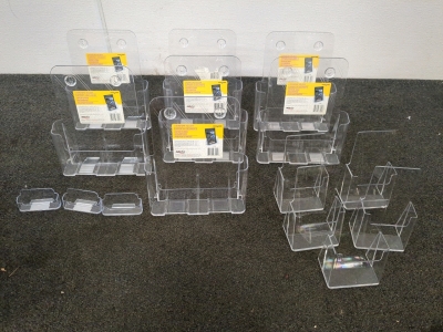 Magazine and Business Card Holders
