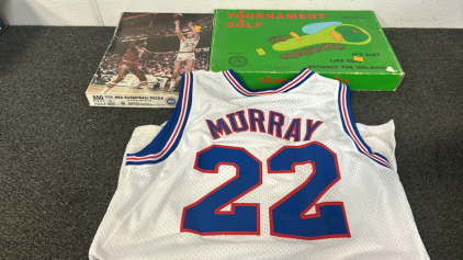 TuneSquad Jersey, NBA 550 Piece Puzzle, Tournament Golf Game