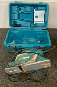 Blue Makita Portable Power Planer