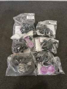 Honeywell Air respirator set of 5 and a goofy hat