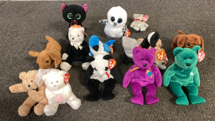 Beanie Baby&rsquo;s, Beanie BOO, Jingle Beanies
