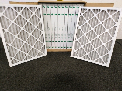 (14) 15x28x2 NEW Glasfoss Air Filters