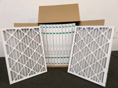 (13) 18x25x2 NEW Glasfoss Air Filters