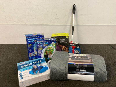 Personal Cooler, Sofa Cover, & More