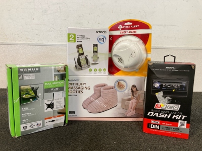 Massaging Booties, Vtech Home Phone Set, & More