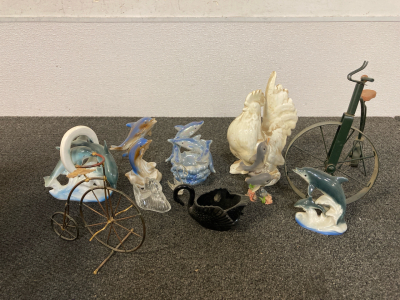 Assorted Decorative Figurines