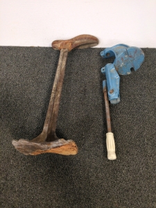 Pin Pusher and Boot Stand