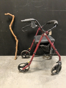 Walker and Cane