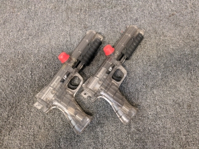 (2) Spring Action Paintball Guns