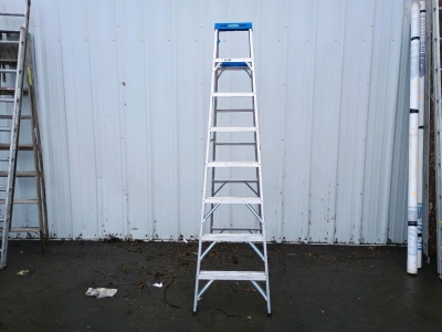 (1) Werner Aluminum Step Ladder