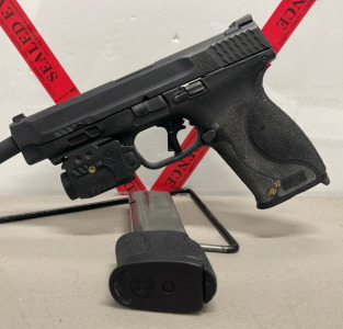 Smith & Wesson M&P45 .45 Caliber, Semi Automatic Pistol W/ Solofish SL-1085 Green Dot Laser Sight