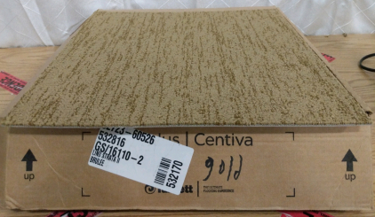 Tarkett Tandus Centiva 18x18 Gold Carpet Tile Whole Box