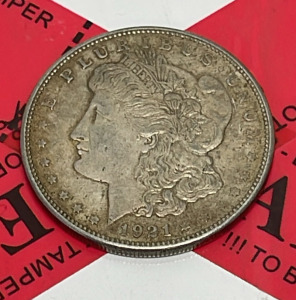 1921 Morgan Silver Dollar