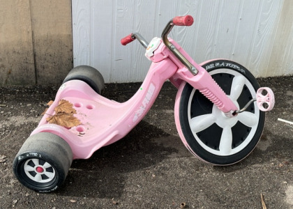 Pink Radio Flyer Tricycle
