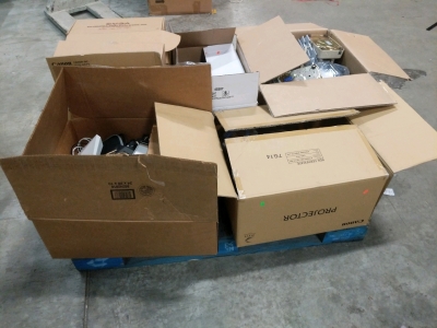 Whole Pallet Electronics Accessories, Hard Drive Cases, Cables, Dell Laptop Chargers, Phones and More