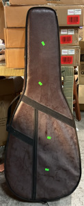 (1) Esteban ALC-200 Master Class Coral Sun Acoustic Electric Guitar (1) Fat Boy EC280 Cordura Nylon Padded Guitar Case