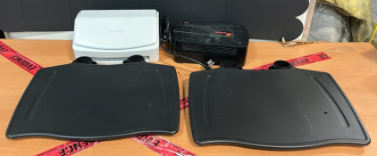 (1) APC Back-UPS Model: BE550G (1) ScanSnap Ix1500 (2) Keyboard Trays & Much More