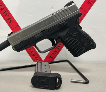 Springfield Armory Model XDS-9 9mm Caliber, Semi Automatic Pistol