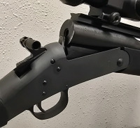 New England Firearms Sportster Mag Model SS1 .22 Win Mag Break Action Rifle With Tasco Scope-- NS238774 - 9