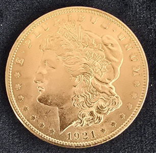 1921 Morgan Silver Dollar- 90% Silver Authenticated