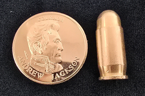 240 Grain .999 Silver Andrew Jackson Coin And 1oz .999 Silver Bullet