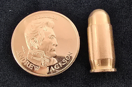 240 Grain .999 Silver Andrew Jackson Coin And 1oz .999 Silver Bullet