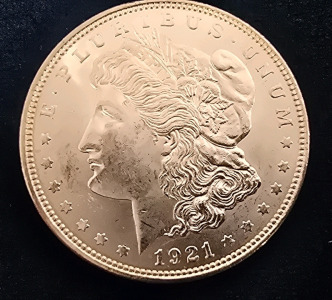 1921 Morgan Silver Dollar- 90% Silver Authenticated