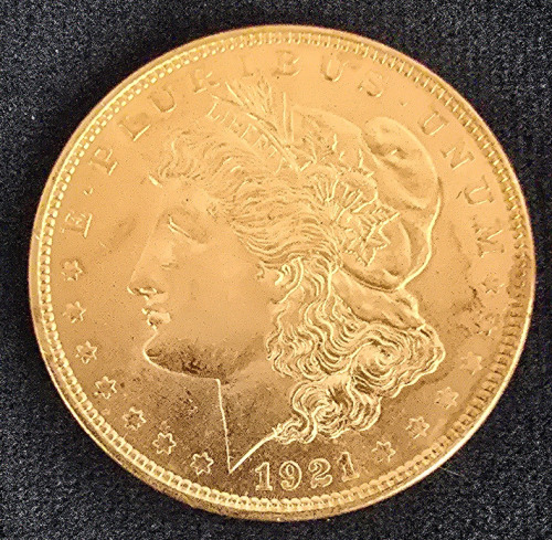 1921 Morgan Silver Dollar- 90% Silver Authenticated