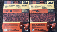 (12) 5in 3 Pack Of All Purpose Sanding Discs - 2