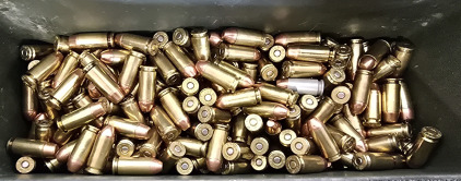 Ammo Can Of .40S&W Ammo- Unknown Exact Count, Small Bag Of Hallow Points