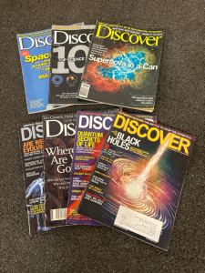 (7) Discover Magazines - Assorted Topics