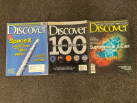 (7) Discover Magazines - Assorted Topics - 2